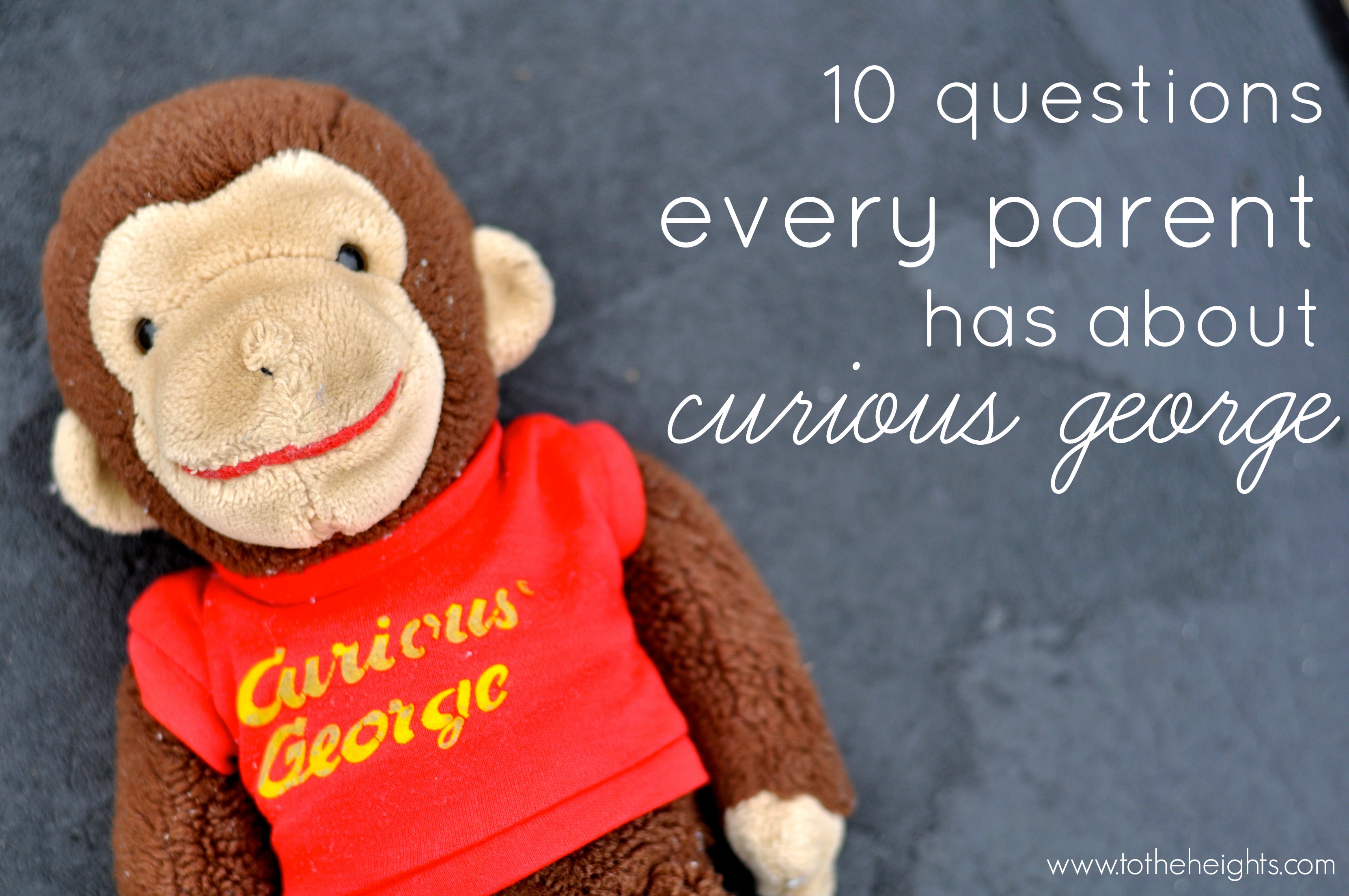 talking curious george stuffed animal